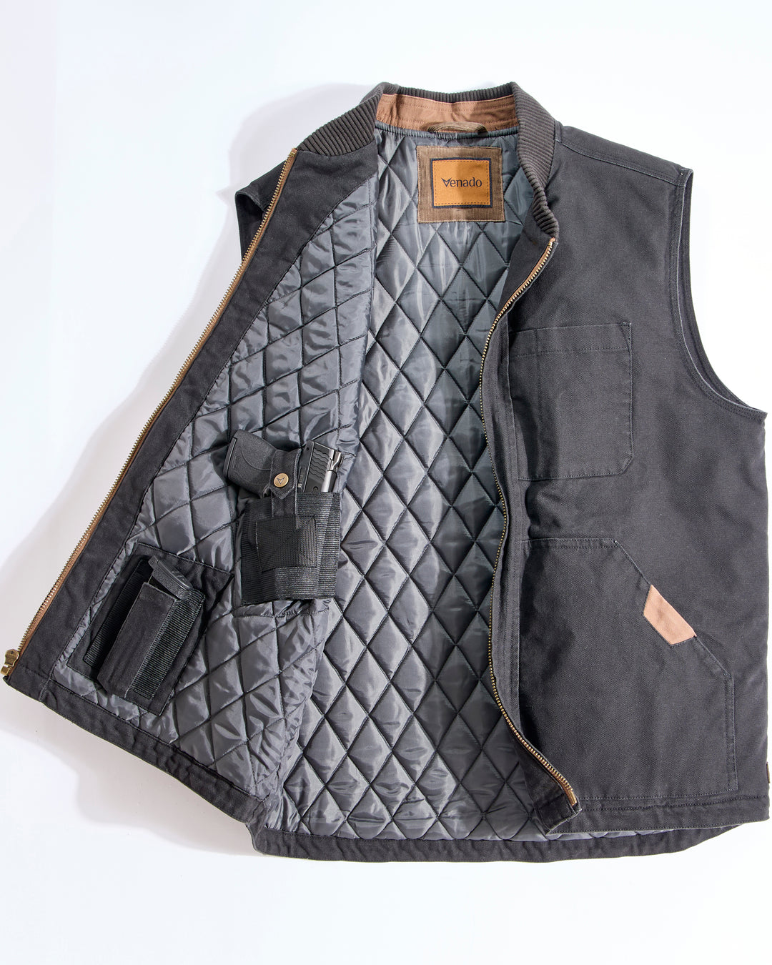 Canvas Concealed Carry Vest