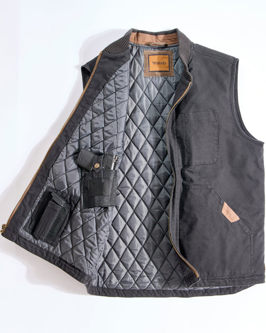 Canvas Concealed Carry Vest