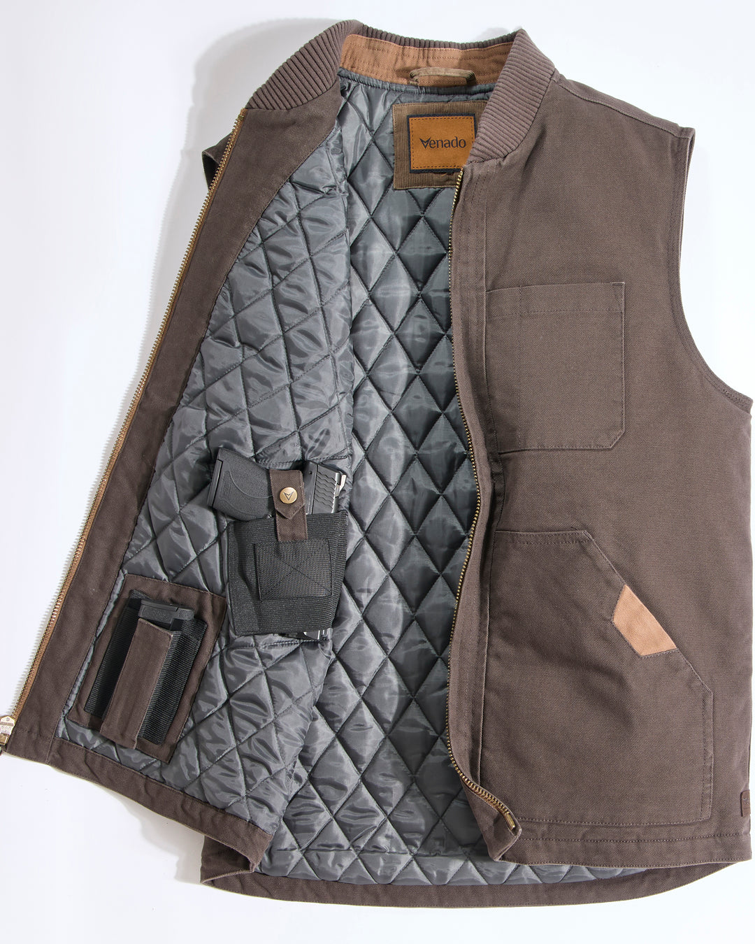 Canvas Concealed Carry Vest