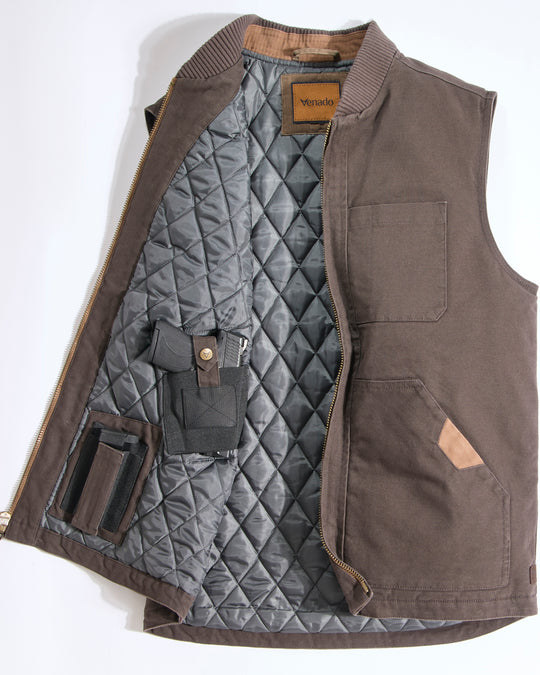 Canvas Concealed Carry Vest