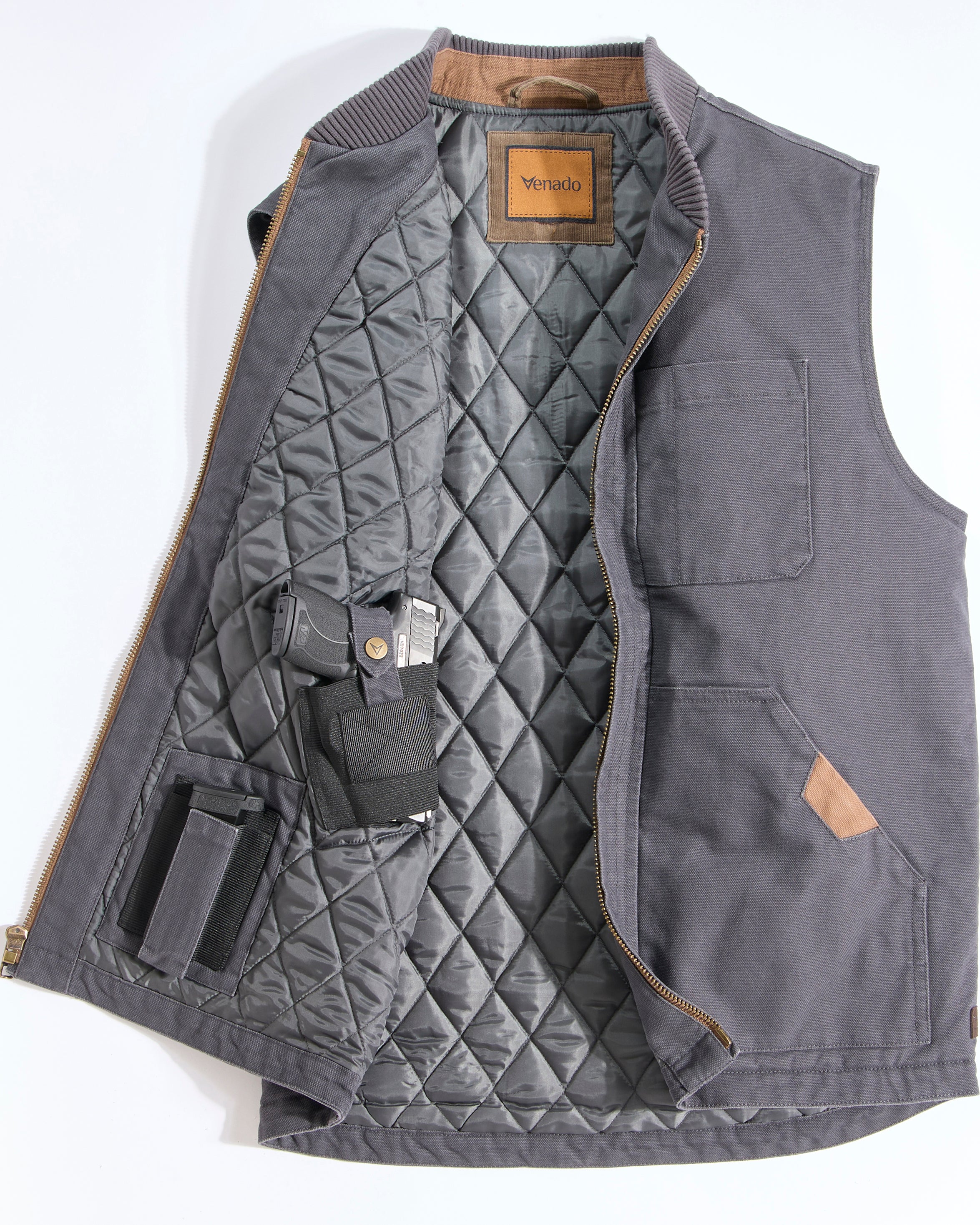 Canvas Concealed Carry Vest – Venado