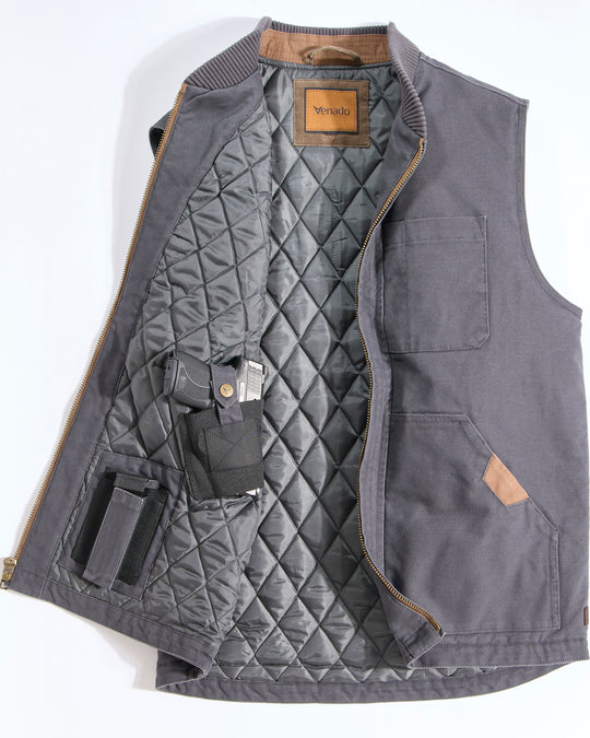 Canvas Concealed Carry Vest