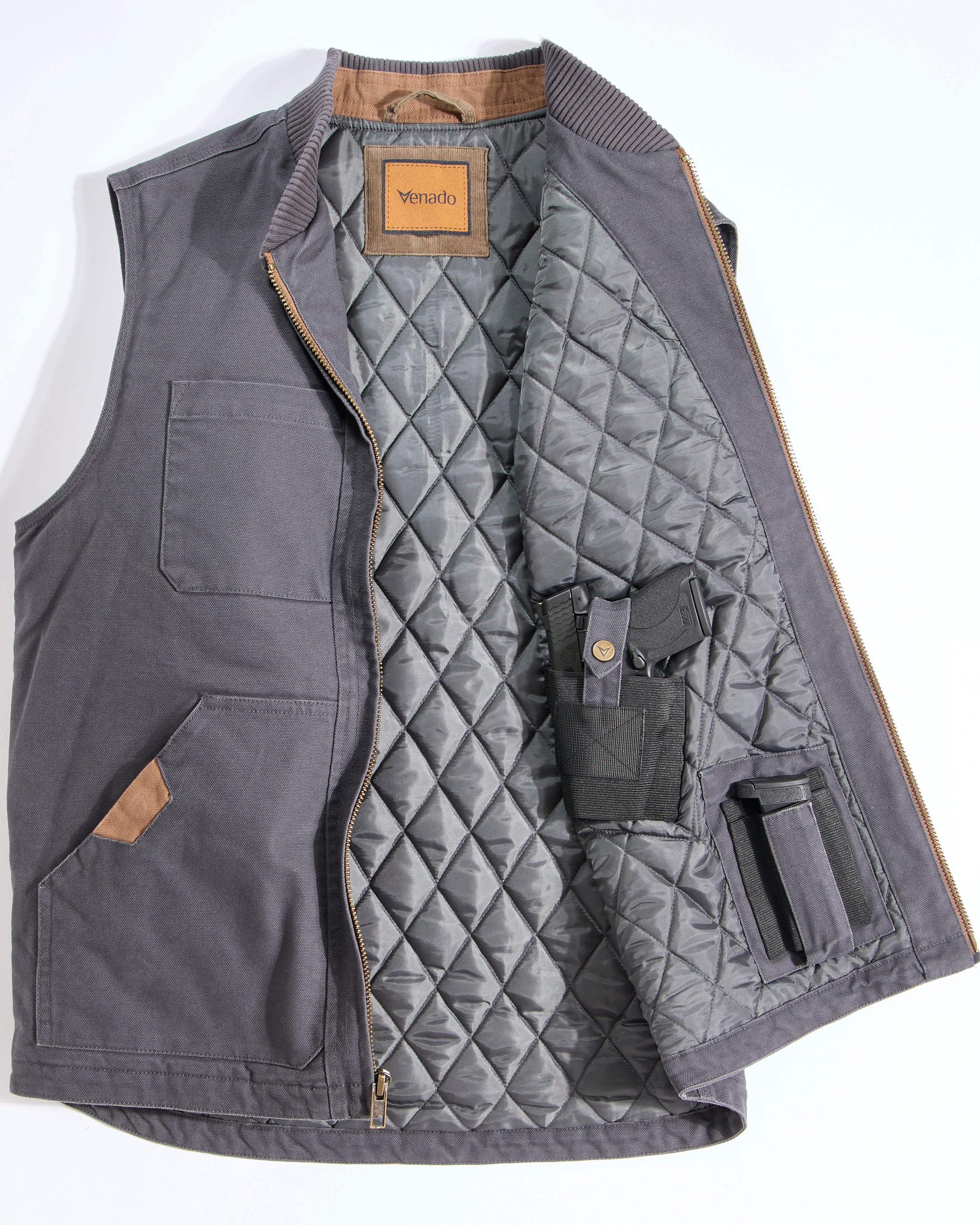 Canvas Concealed Carry Vest – Venado