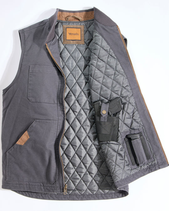 Canvas Concealed Carry Vest