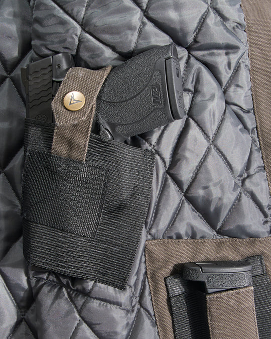 Canvas Concealed Carry Vest
