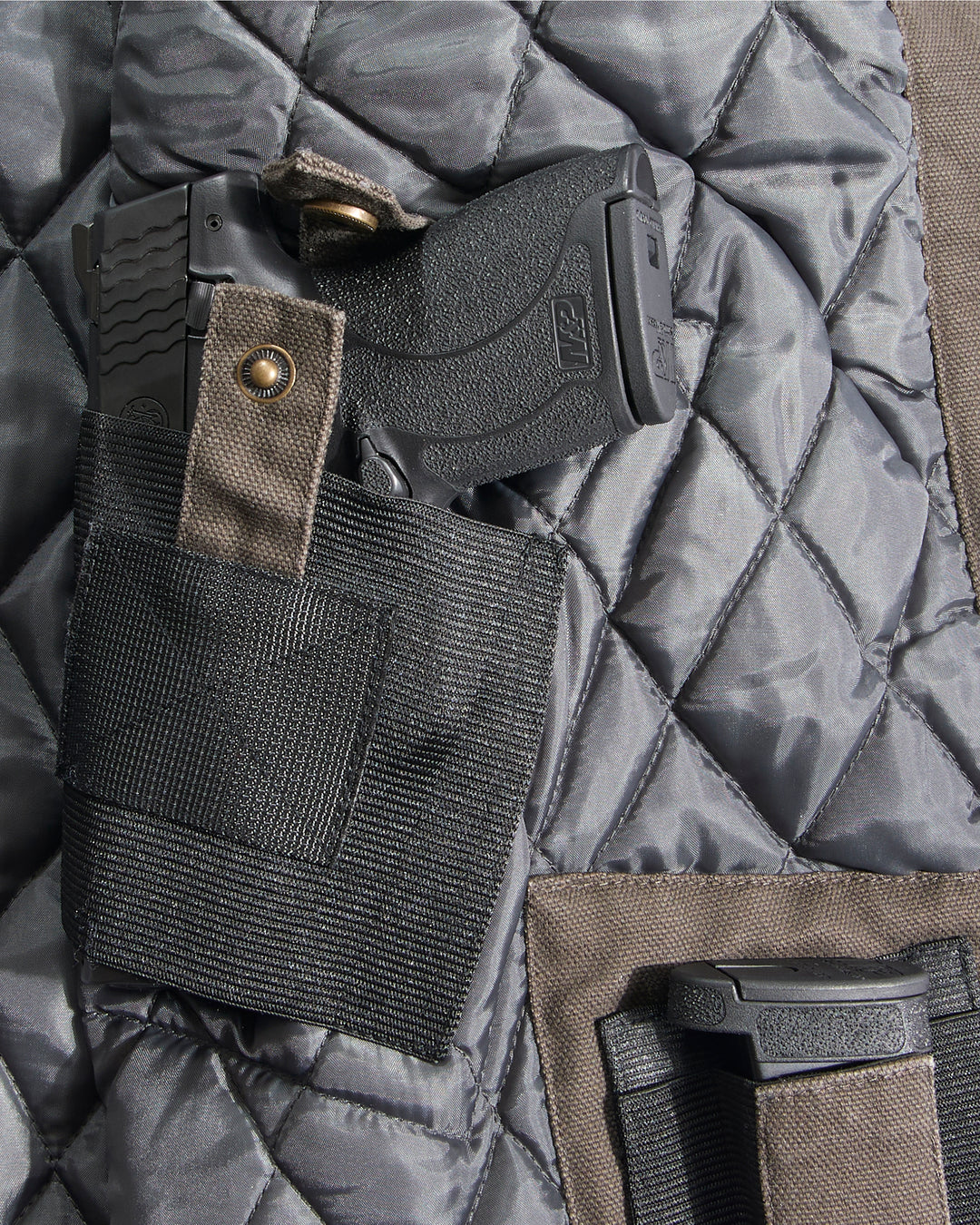 Canvas Concealed Carry Vest