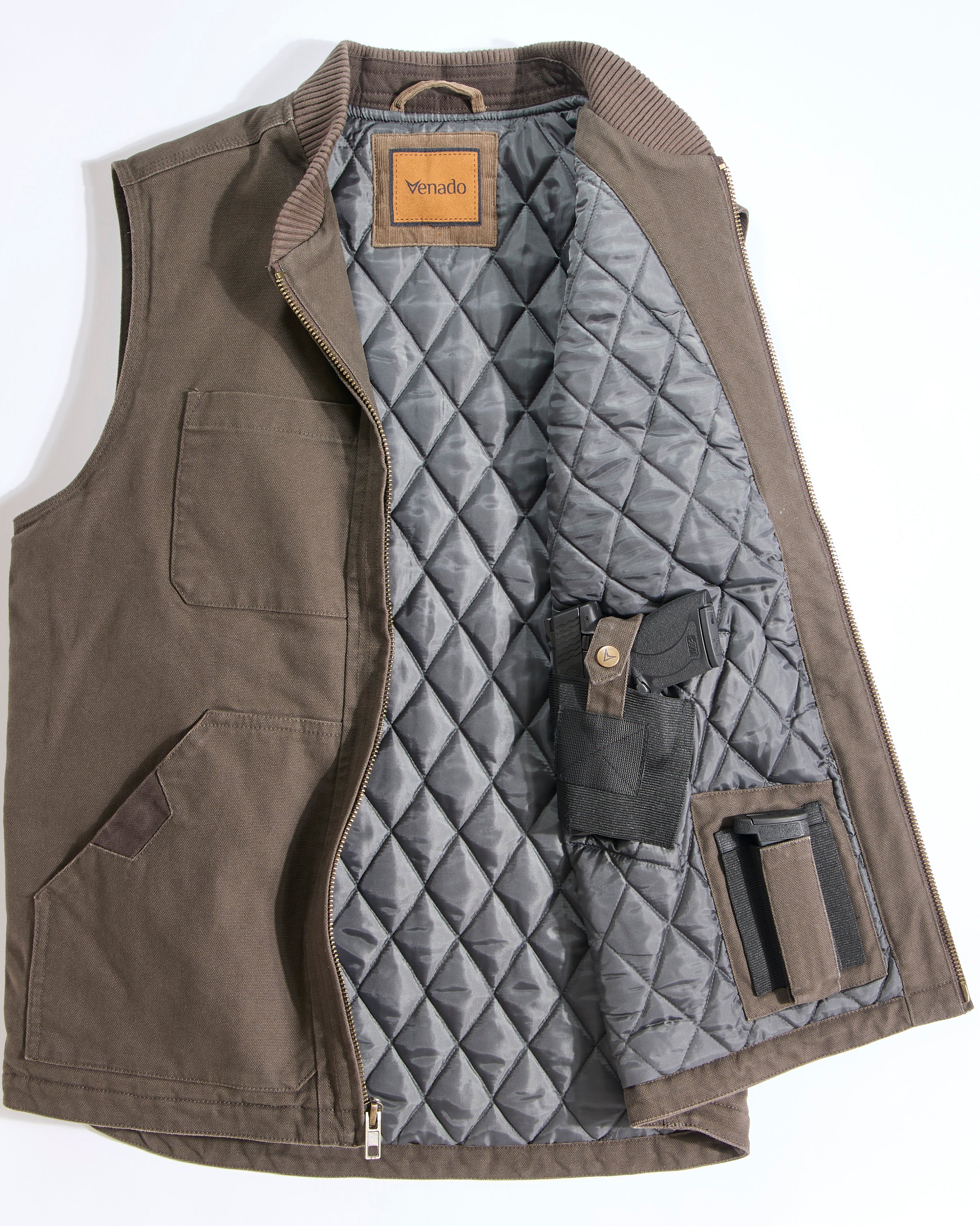 Canvas Concealed Carry Vest – Venado