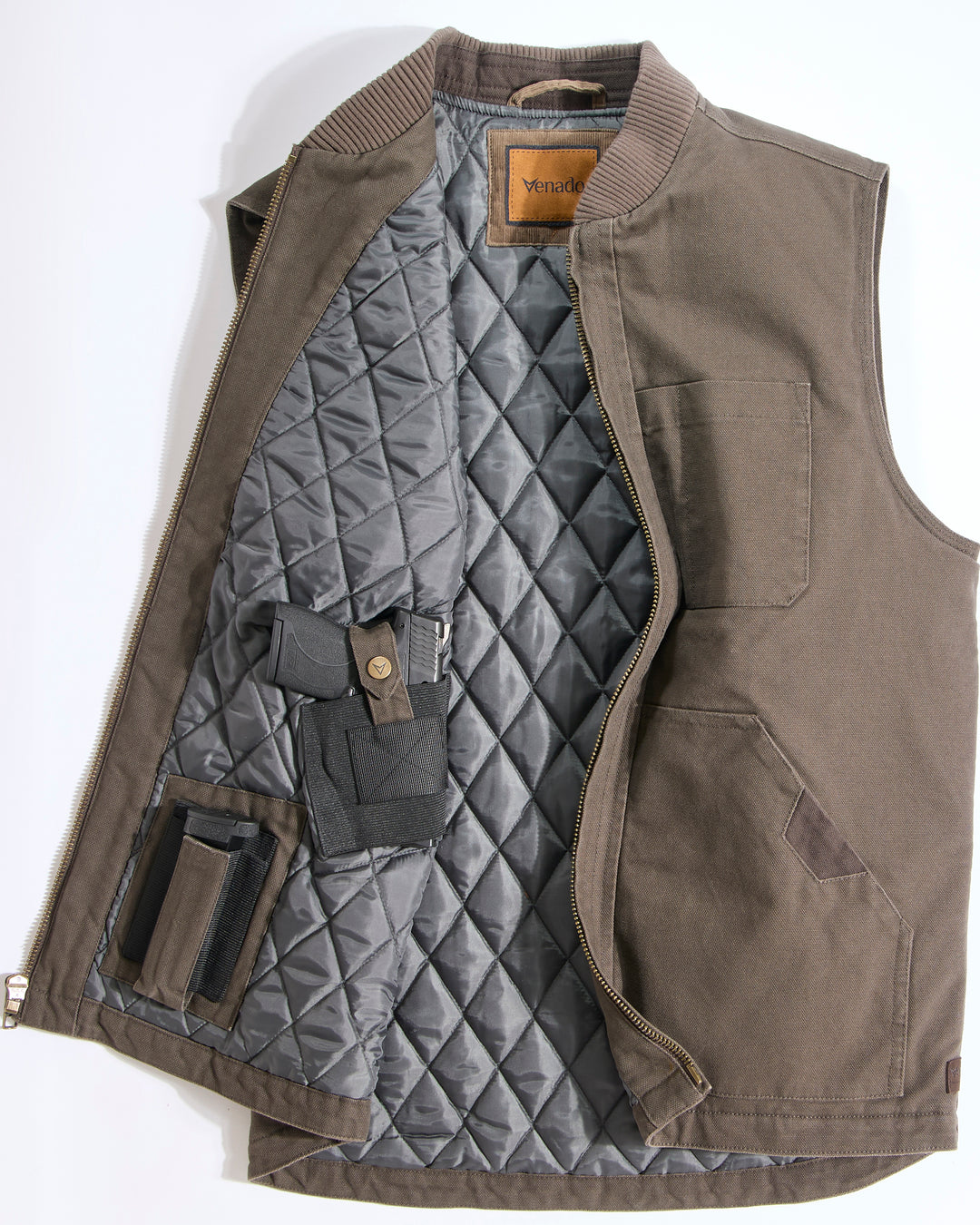 Canvas Concealed Carry Vest