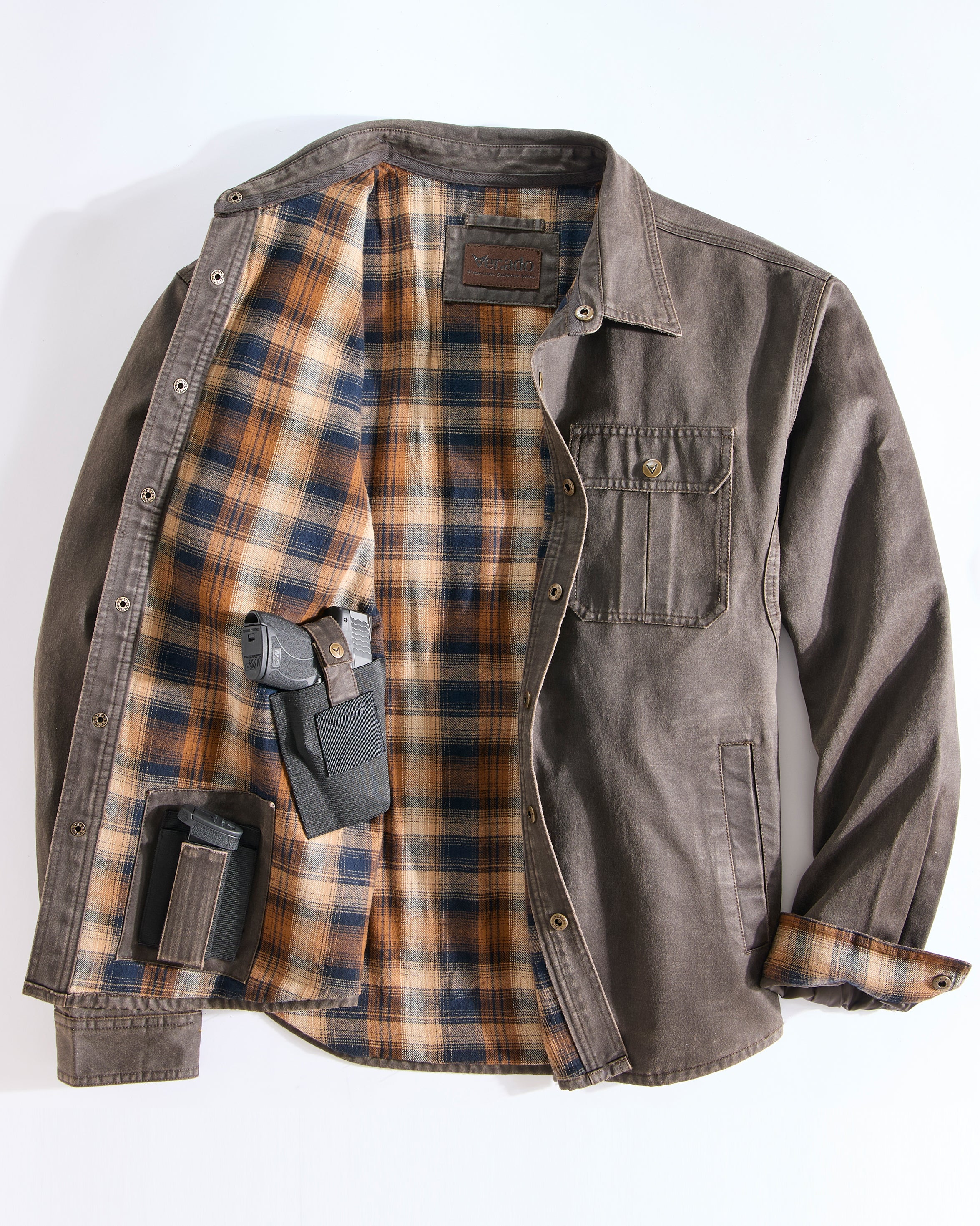 Bountyman Concealed Carry Shirt Jacket – Venado