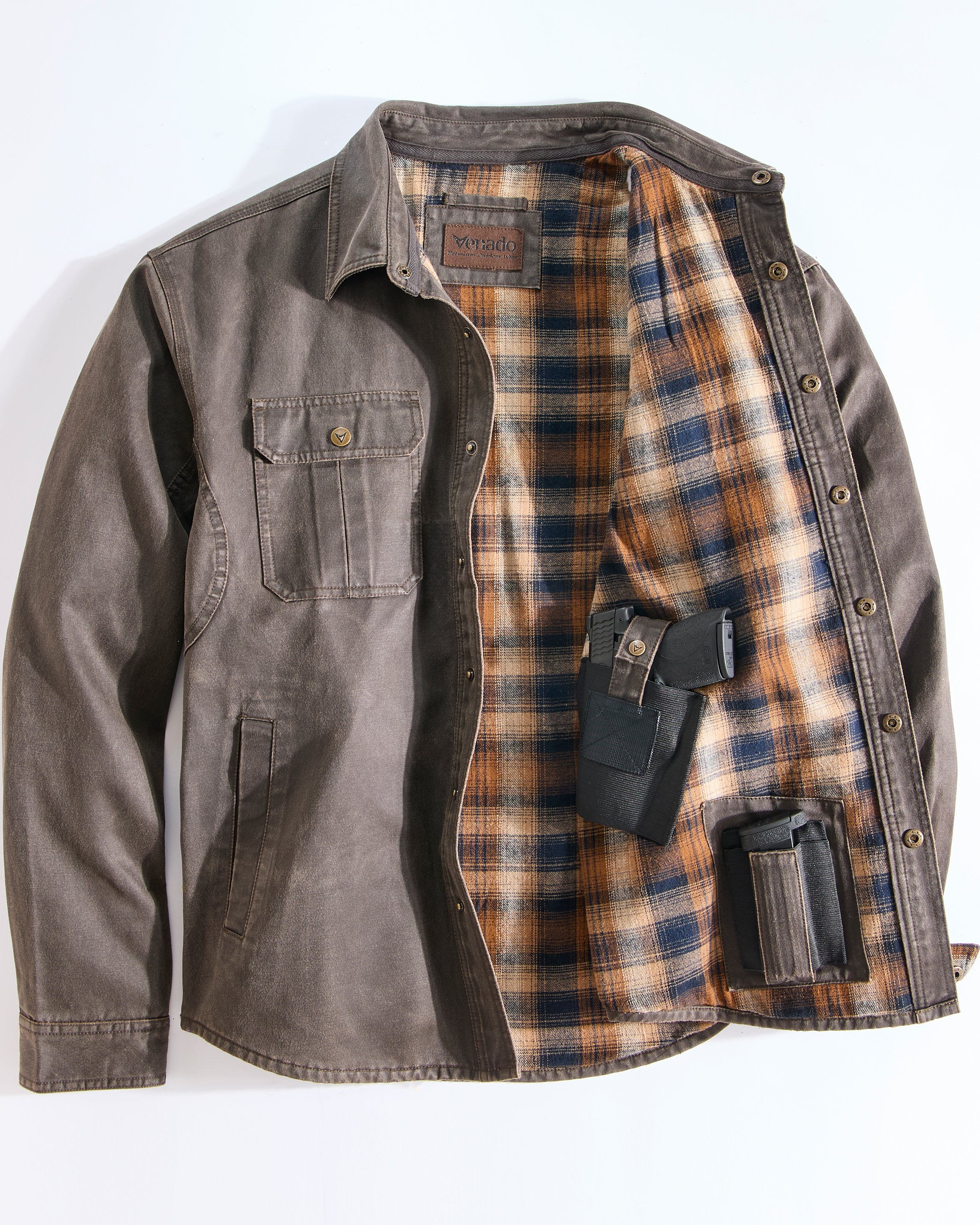Bountyman Concealed Carry Shirt Jacket – Venado