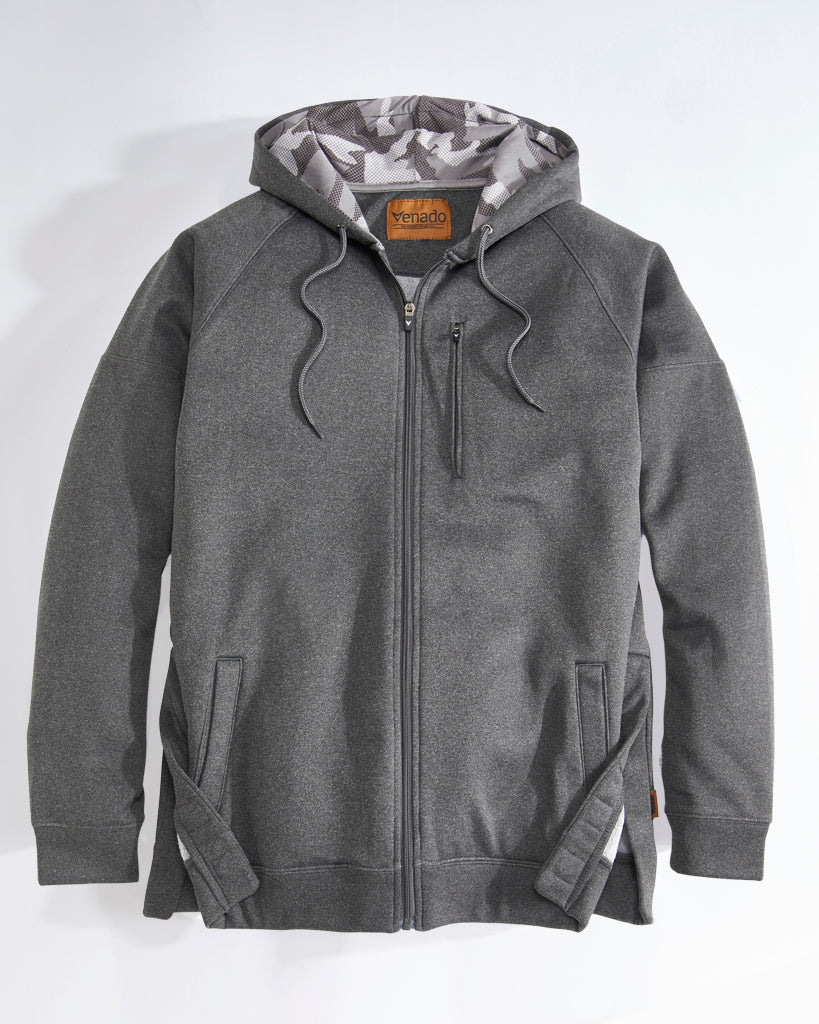 Performance Full-Zip Camo Hoodie Relax Fit – Venado