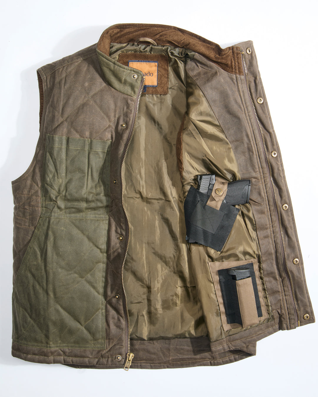 Outfitter Concealed Carry Waxed Canvas Vest
