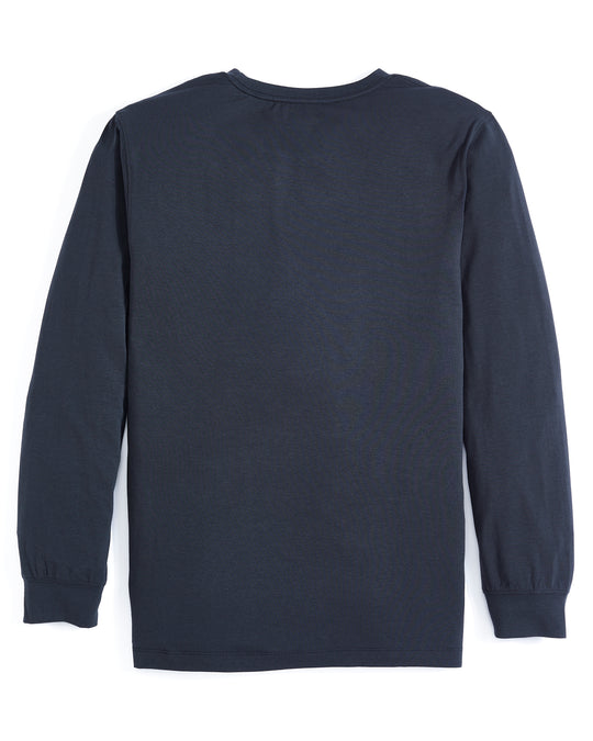 USA Blue Line Long Sleeve Flex Tee