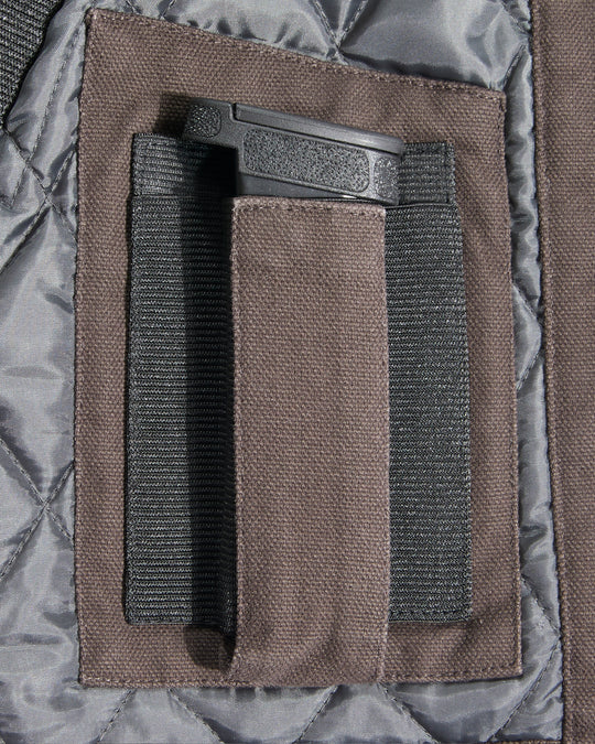Canvas Concealed Carry Vest