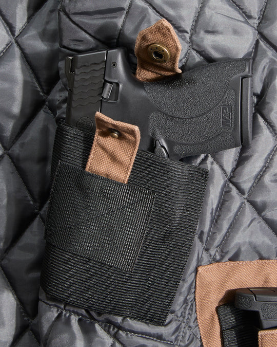 Canvas Concealed Carry Vest