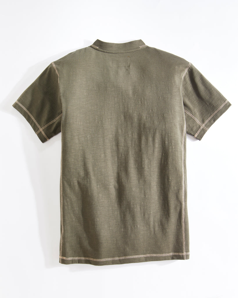 Flex Henley | Short Sleeve
