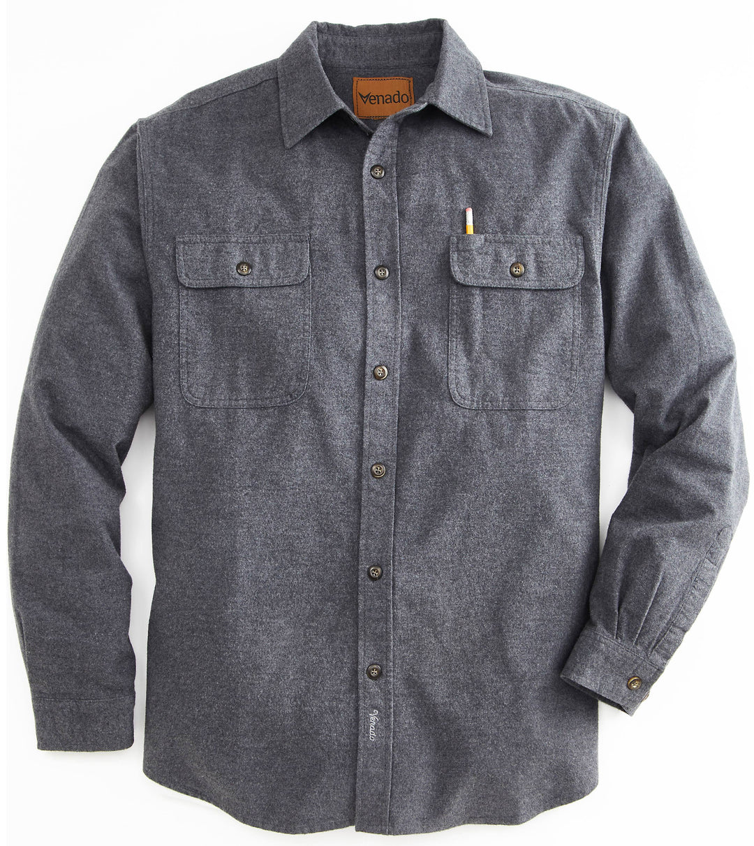 Camp Fire Chamois Shirt Shirts & Tops Venado Charcoal Medium 