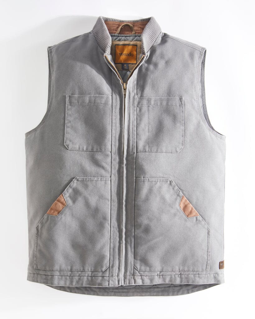 Concealed Carry Canvas Vest Small / Brown
