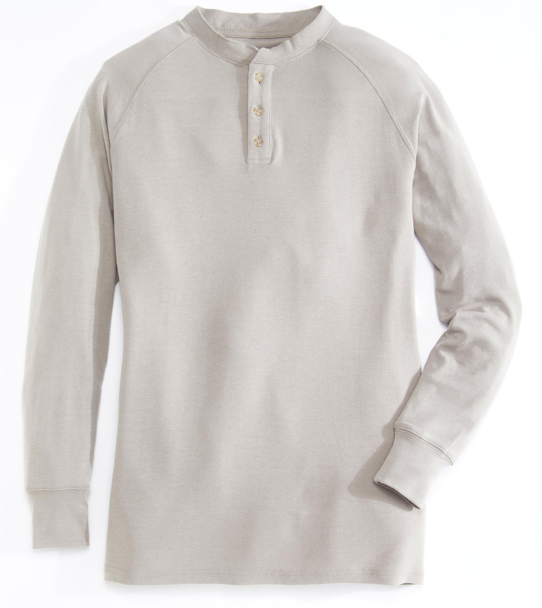 Full Motion Henley Mens Shirts Venado Small Oatmeal 