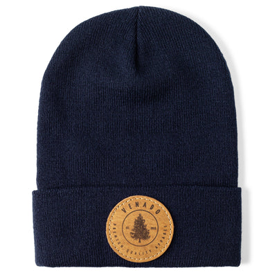 Premium Lumber Knit Beanie Hat Accessories Venado OSFM Navy 