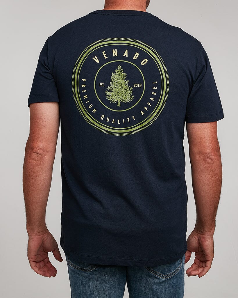 Premium Lumber Short Sleeve Flex Tee Shirts & Tops Venado Small Navy 