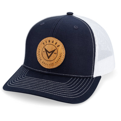 Premium Venado Logo Patch Hat Accessories Venado OSFM Navy | White 