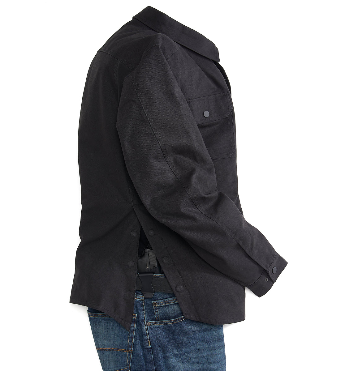 Quick Draw Canvas Concealed Carry Jacket Relax Fit Venado