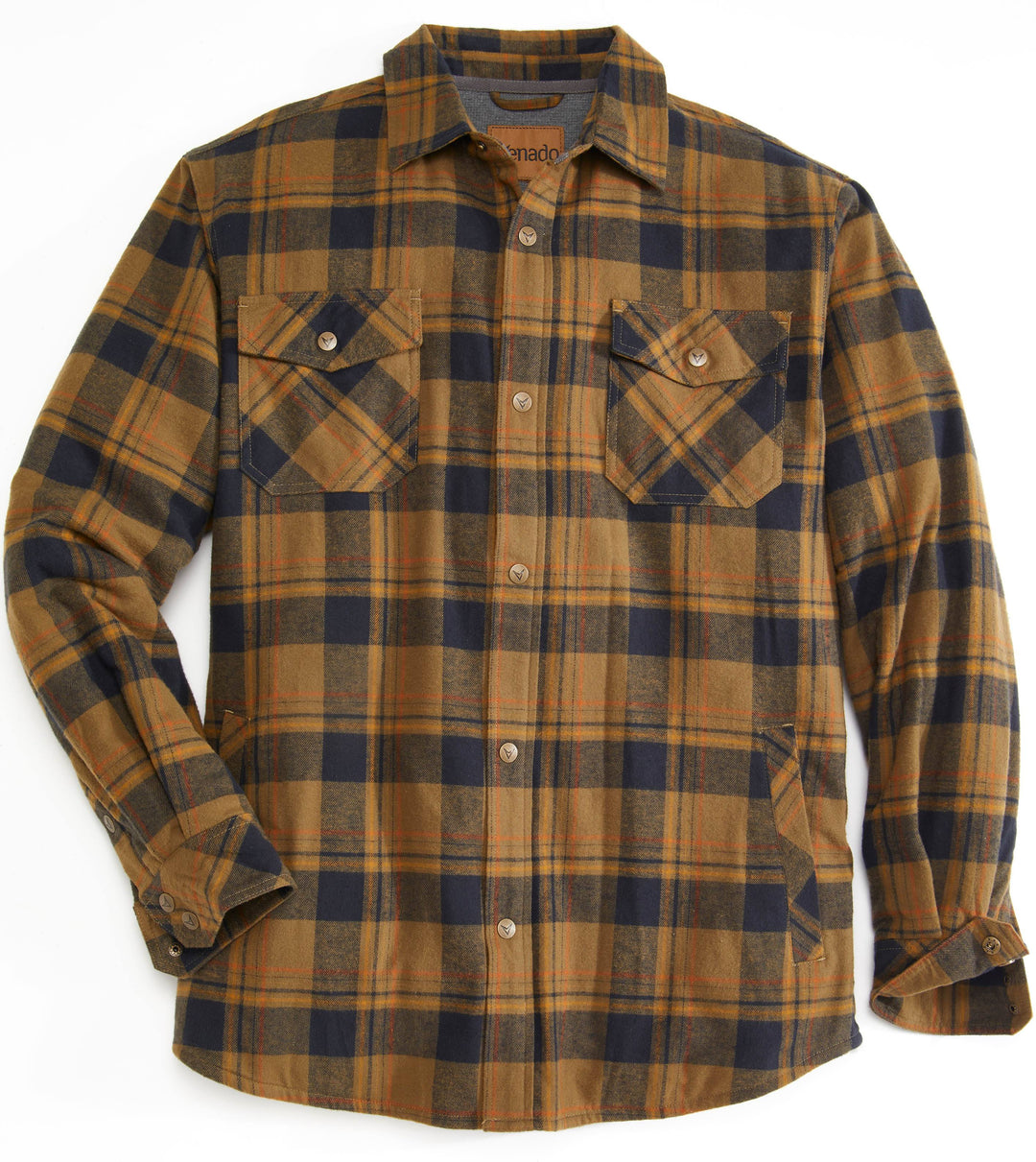 Retreat Thermal Lined Flannel Shirt Jacket Mens Outerwear Venado 