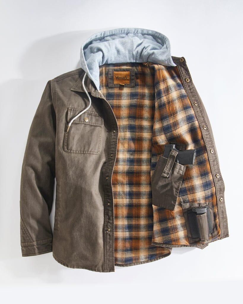 Smuggler Chore Coat Mens Outerwear Venado Moose Brown Small 